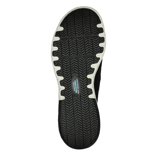Skechers Womens/Ladies Marsing-Waiola SR Safety Shoes (Black/White) - Image 3
