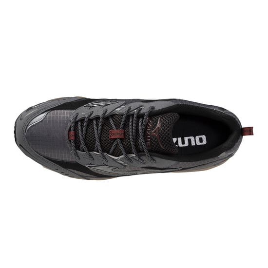 Mizuno Heren MXR Kleurblok Trainers (IJzeren Poort/Zilver/Syrah) - Image 4