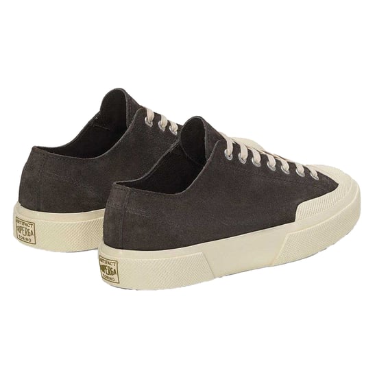 Superga Dames/Dames Flesh Out Suede Work Trainers (Vulkanisch As/Off Wit) - Image 2