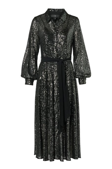 Kelly Jurk Donker Metallic - Image 2