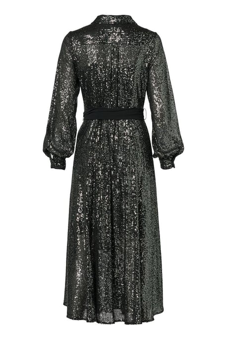 Kelly Jurk Donker Metallic - Image 4