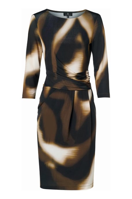 Eloise Print Jurk Olijf / Multi - Image 2