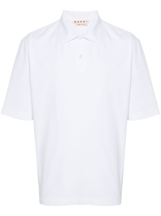 Logo Bomullspikéshirt - Image 2