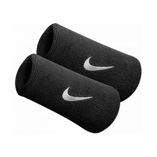 Nike Swoosh Polsbandjes (Set van 2) (Zwart) - Image 2