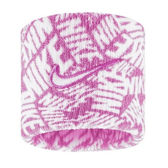 Nike Classic Swoosh Dri-FIT Wristband (Pink/White) - Image 2