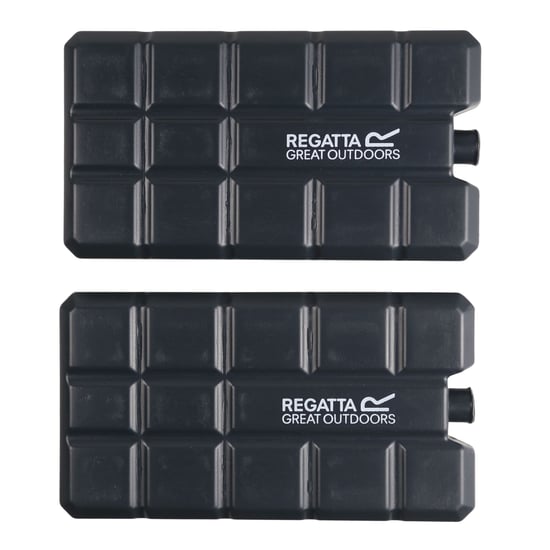 Regatta Rectangular Ice Pack (Pack of 2) (Black) - Image 1