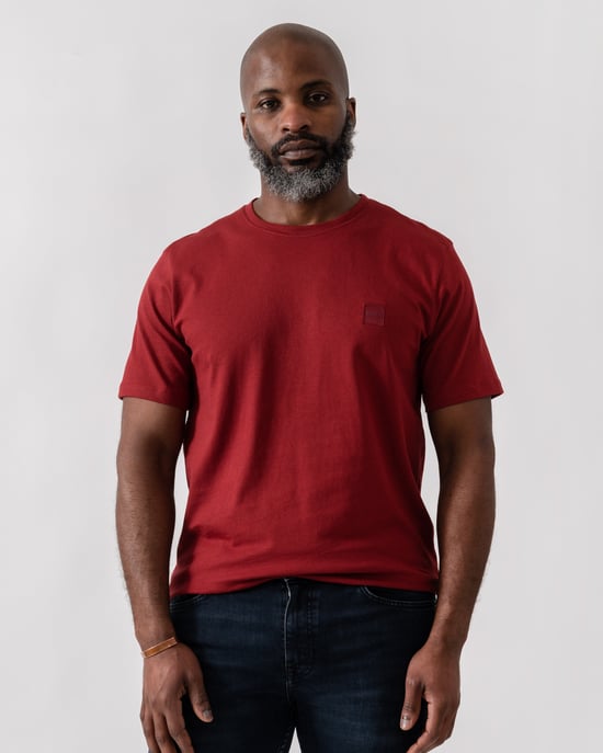 Tales T-shirt in Dark Red - Image 1
