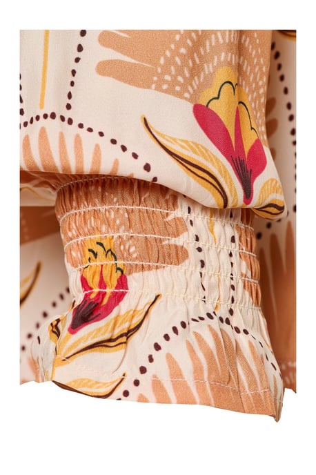 Caroline Tensen Malmo Blouse Zand / Multi - Image 5