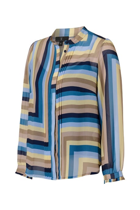 Ines Print Blouse Blauw / Multi - Image 5