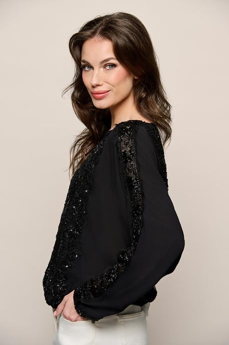 Haisley Top Zwart - Image 1