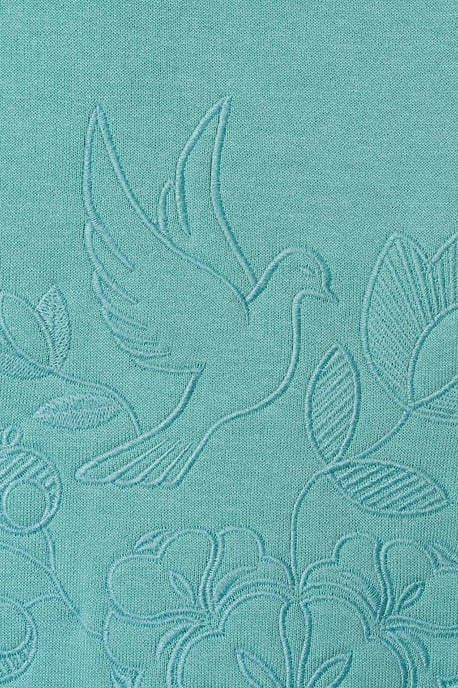Caroline Tensen Emma Sweat Tee Licht Groen - Image 6