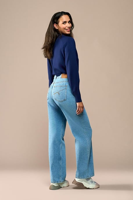Lienna Broek Denim Blauw - Image 1