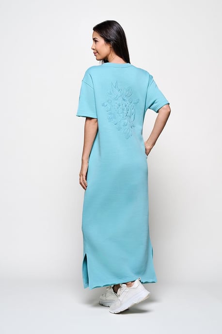 Caroline Tensen Ella Sweat Jurk Licht Groen - Image 3
