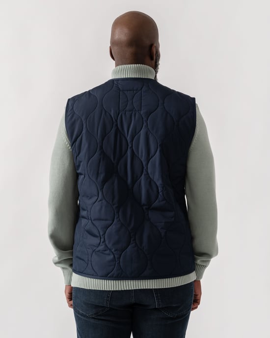 Base Gilet in Dark Blue - Image 2