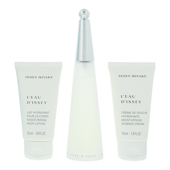 Issey Miyake L'eau D'issey Eau de Toilette 50ml, Body Lotion 50ml + Shower Cream 50ml Gift Set for Her - Image 2