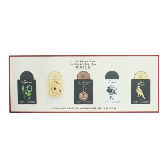 Lattafa Pride Affection, Tharwah Gold, Breeze, Shaheen Gold, La Collection D'Antiquites 1505 Eau de Parfum 5 x 20ml - Image 2