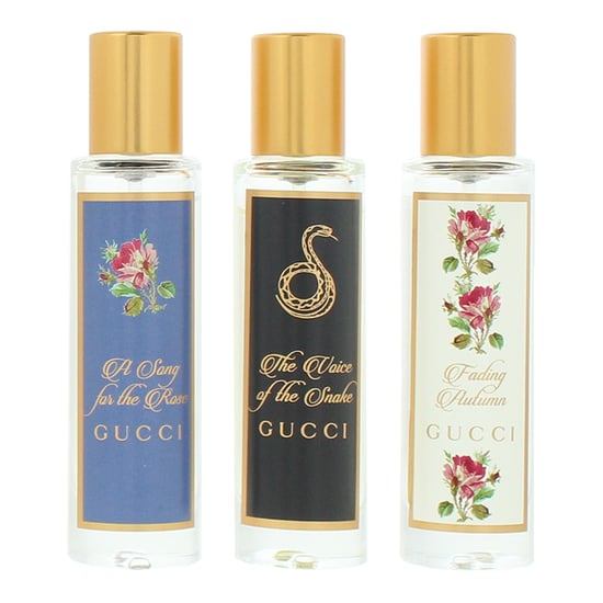 Gucci The Alchemist's Garden A Song for The Rose, The Voice of The Snake, Fading Autumn Eau de Parfum 3 x 15ml Gift Set - Image 2