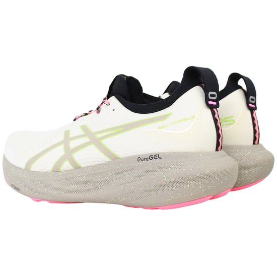 Asics Gel-Nimbus 25 TR Womens Off White Running Shoes - Image 3