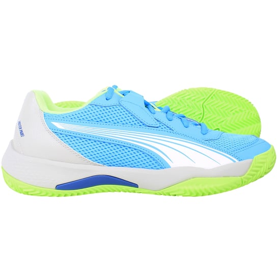 Puma Nova Court Mens Blue Padel Shoes - Image 4