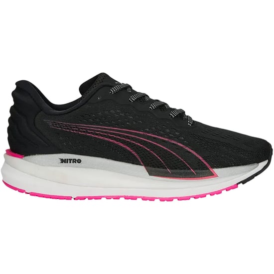 Puma Magnify Nitro Surge Womens Black Running Shoes - Image 1