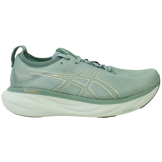 Asics Gel-Nimbus 25 Womens Green Running Shoes - Image 1