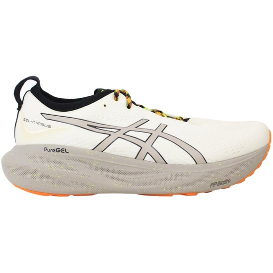Asics Gel-Nimbus 25 TR Mens Off White Running Shoes - Image 1