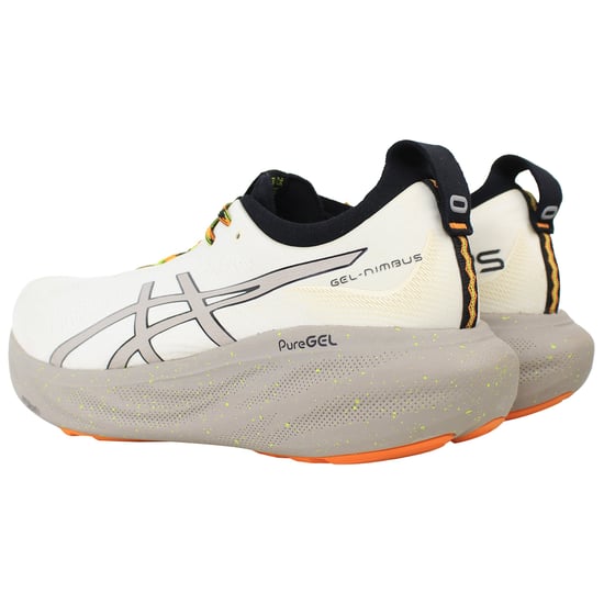 Asics Gel-Nimbus 25 TR Mens Off White Running Shoes - Image 3