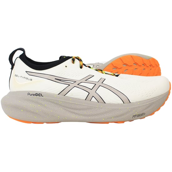Asics Gel-Nimbus 25 TR Mens Off White Running Shoes - Image 4