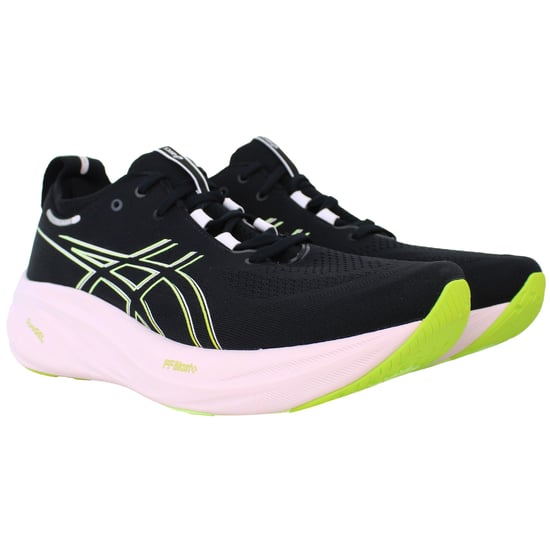 Asics Gel-Nimbus 26 Womens Black Running Shoes - Image 2