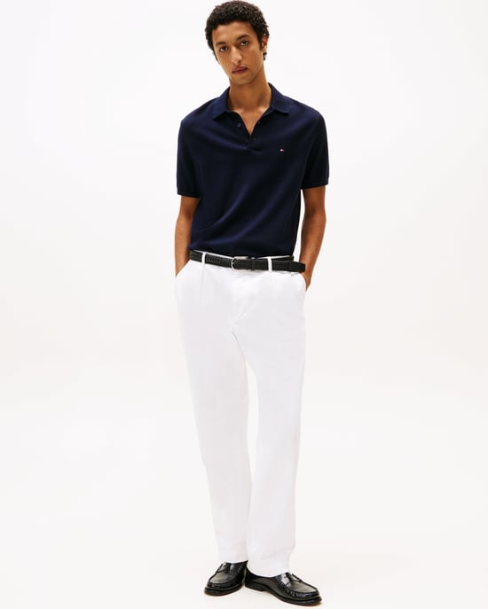 Essentiële Polo in Marineblauw - Image 5