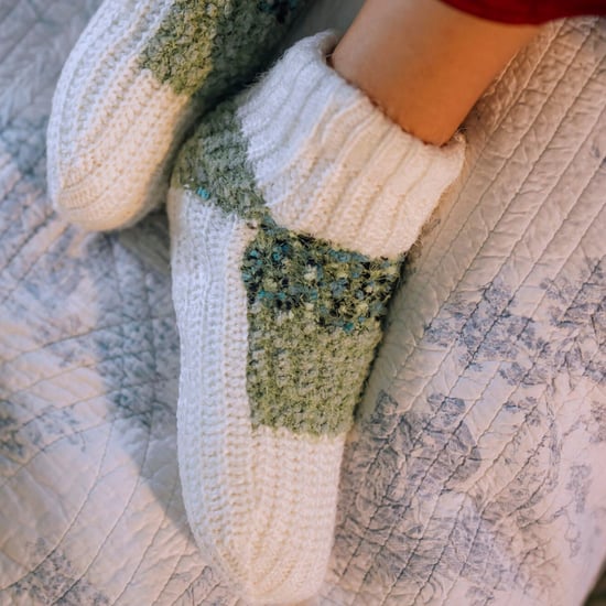 1 Paar Dames Sherpa Gevoerde Huissokken - Warme Fluffy Gezellige Binnencomfort - Image 4