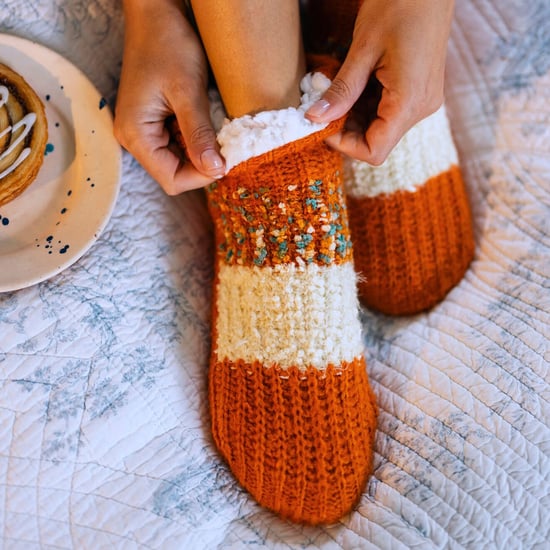 1 Paar Dames Sherpa Voering Slippersokken - Warme Fluffy Gezellige Binnencomfort - Image 5