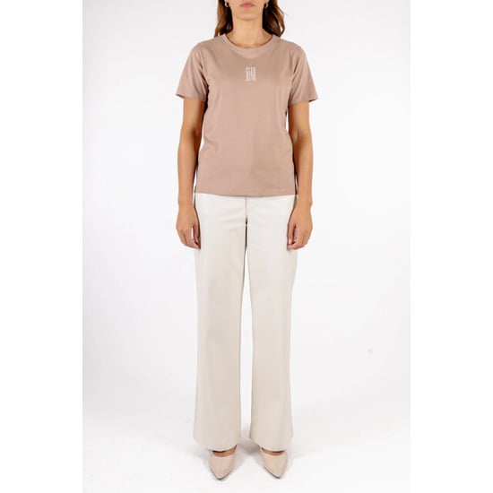 Rino & Pelle Howie.7002621 rino&pelle t-shirt with print rosy brown - Image 2