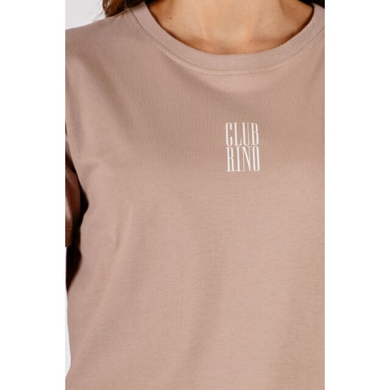 Rino & Pelle Howie.7002621 rino&pelle t-shirt with print rosy brown - Image 4