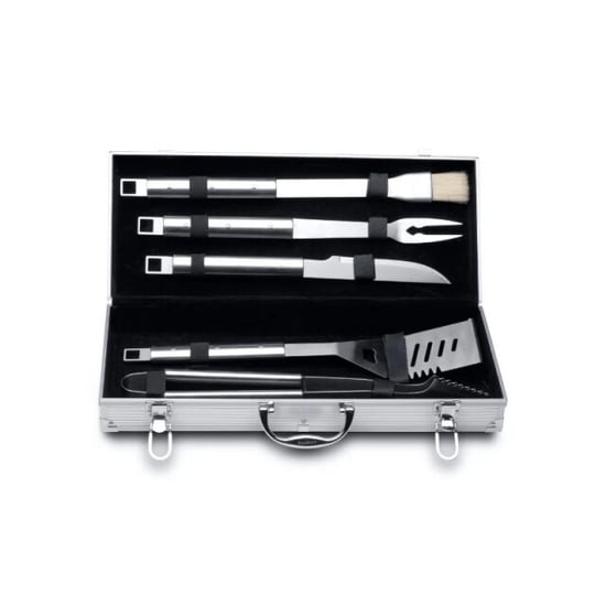 BergHOFF Barbecueset 6pc stainless steel bbq set met koffer - Image 1