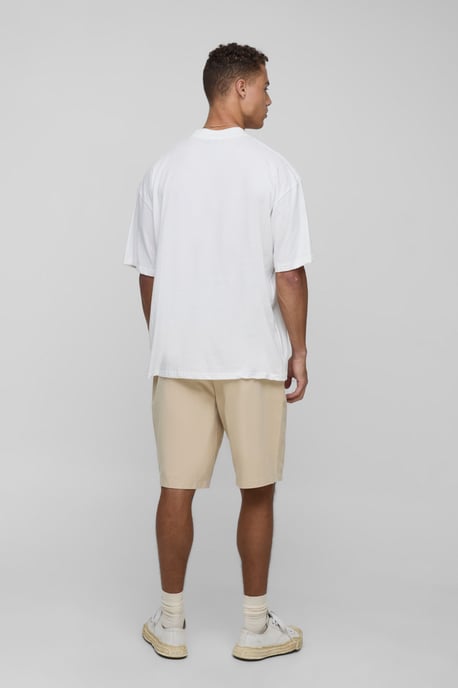 Tall Elasticated Waist Baggy Fit Shorts - Image 2