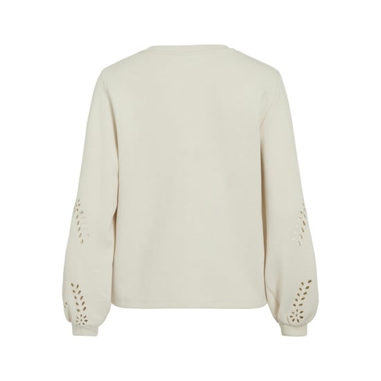 Vila visandy l/s detail sweat top noos 14114310 birch - Image 6