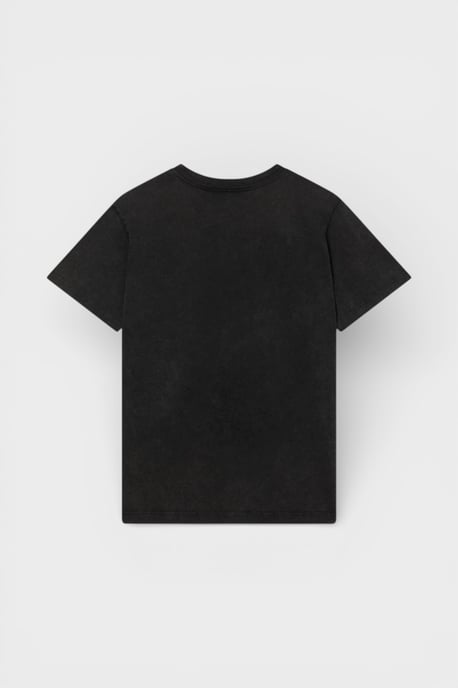 Casablanca Music For The People Printed T-Shirt Faded Black - Image 3