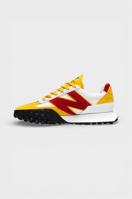 Casablanca x New Balance XC-72 Rode en Gele Unisex Sneakers - Image 3