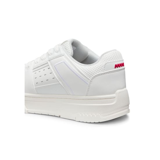 Men's Hugo Boss Yarrow Trainers in White - Image 6