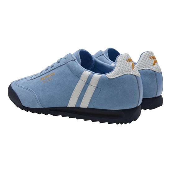 Patrick Heren Dijon Leren Trainers (Licht Blauw, Wit, Marine) - Image 2