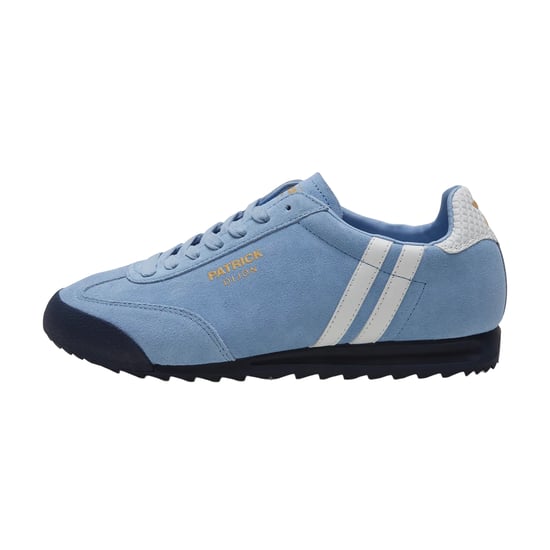 Patrick Heren Dijon Leren Trainers (Licht Blauw, Wit, Marine) - Image 3