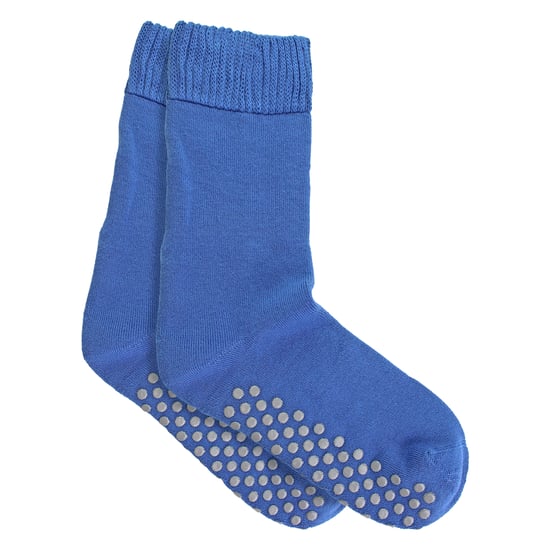 Mens Extra Wide Winter Bed Socks with Grips | Non Slip Thermal Sleep Socks - Image 4