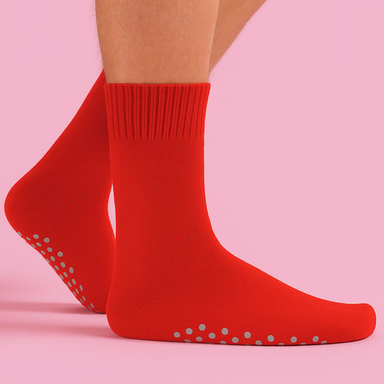 Mens Extra Wide Winter Bed Socks with Grips | Non Slip Thermal Sleep Socks - Image 5