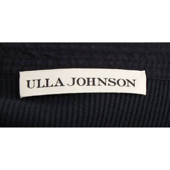 Ulla Johnson Cintia midi-jurk met pofmouwen in zwart katoen - Image 4