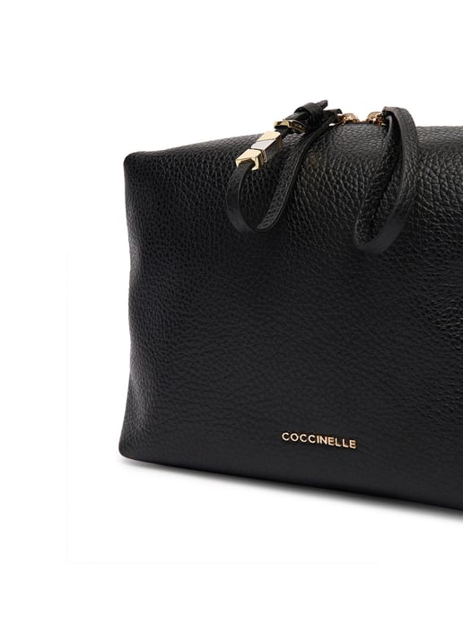 Coccinelle Nory Handtas Leer met Gerimpeld Effect - Image 2
