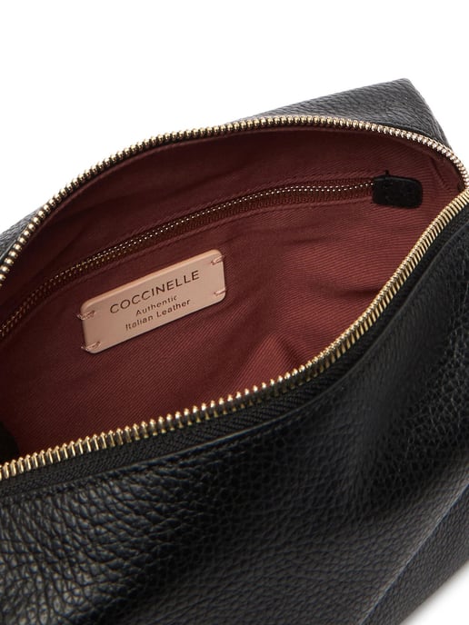 Coccinelle Nory Handtas Leer met Gerimpeld Effect - Image 4