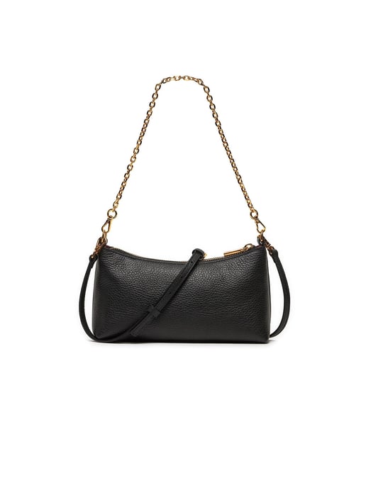 Coccinelle Aura Mini-väska i kornig läder - Image 3