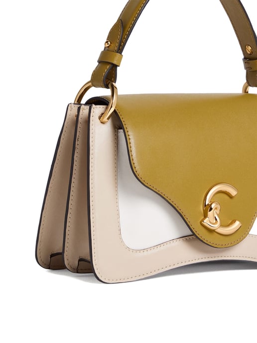Coccinelle C-Me Kalfs Tric Handtas Kalfs Gladde Leer - Image 4