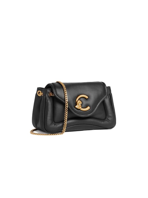 Coccinelle C-Me Fluffy Handtas Puffig Glad Leer - Image 2